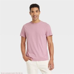 Men’s Every Wear Short Sleeve T-Shirt -Goodfellow & Co Old Rose M *SEE DEAL!!!*
