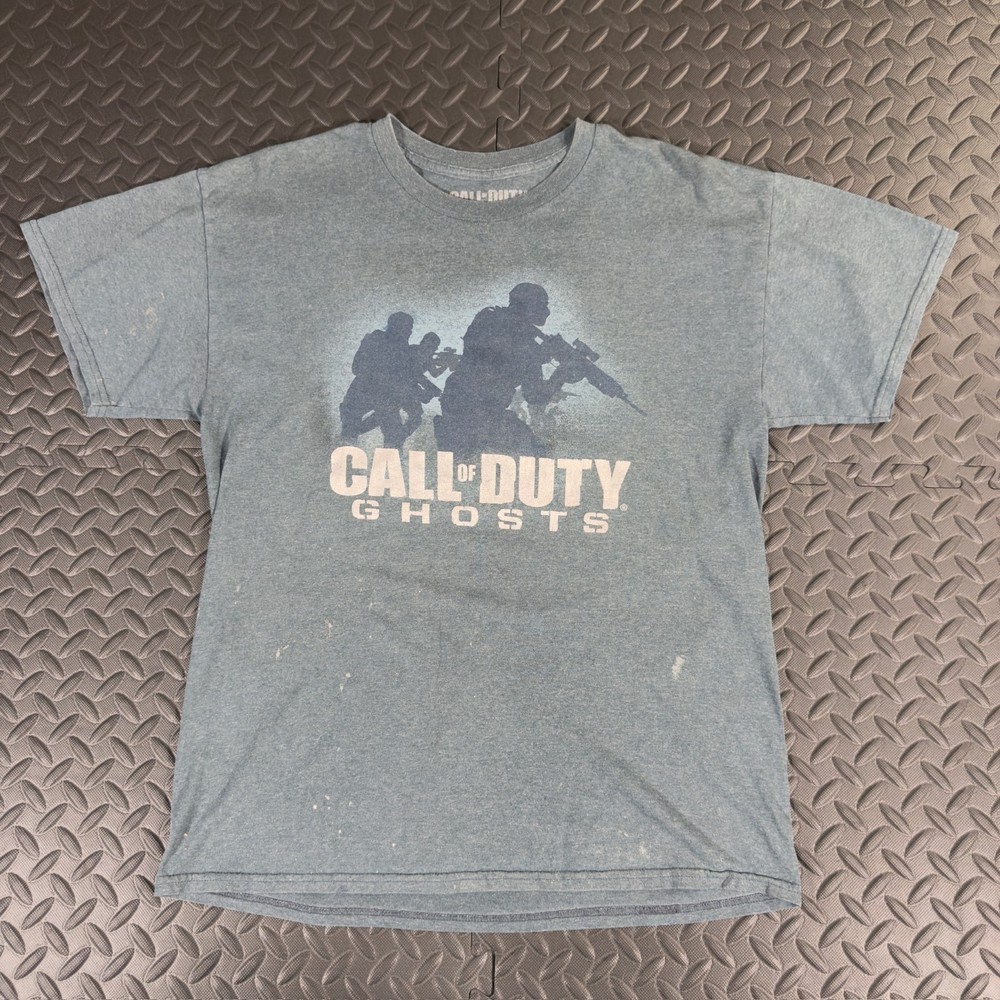 Vintage 2013 Call of Duty Ghosts Men’s Large Graphic T-Shirt COD Gaming Skater