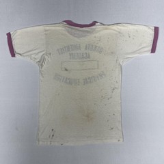 Vintage School Athletics Shirt White Dakota Adventist Academy Ringer PE Tee
