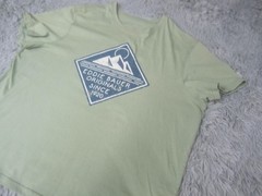 Eddie Bauer Shirt Mens 2XL Green Originals Since 1920 Mountain Graphic Tee
