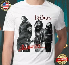 Quickness Bad Brains T-Shirt H.R, Dr.Know, Darryl Jenifer, Earl, I Against Rock