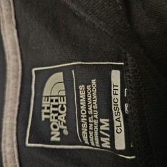 The North Face Long Sleeve T-Shirt Men’s Medium Black Half Dome Logo Outdoor