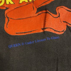 Vintage 90s Freddie Mercury Tribute Queen Concert T Shirt Size XL Rare