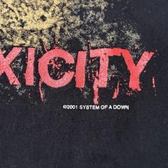 Vintage System Of A Down Shirt Mens Medium Toxicity Album Cover 2001 Original