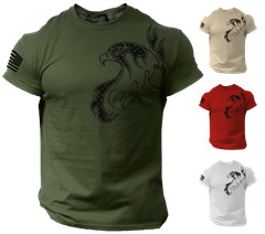 Eagle Flag USA Men T Shirt Patriotic Army Style Tee