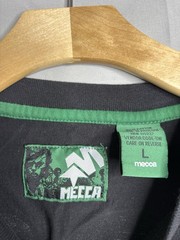 Vintage Mecca 90s T Shirt Size L LARGE Hip Hop Logo Black EUC