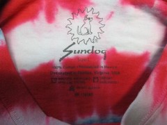 Vintage Marvel Captain America Shirt Mens Large Red Blue Super Hero Tie Dye AOP