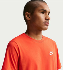 Nike Men’s Sportswear Club T-Shirt Crewneck Black NWT AR4997-014 Sz S/M/L/XL/XXL