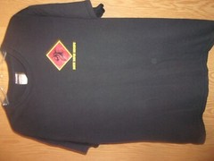 Black Horse Motors black L t shirt