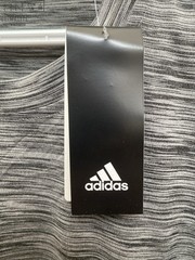 NEW Adidas Climalite Large Men’s Gray T-Shirt Short Sleeve Crew Neck 3S Tee NWT