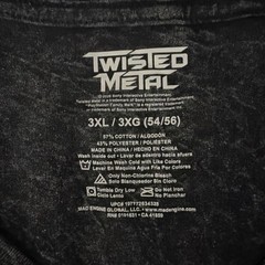 Twisted Metal Sweet Tooth T-Shirt 3XL NWT PlayStation Acid Wash Graphic Tee