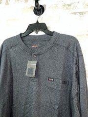 NWT! Noutex 100% Cotton Flame Resistant Long Sleeve Tee Shirt – Blue Size 2XL