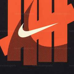 Nike T Shirts Men’s Black Crew Neck Moderate IQ7356-010 New Sizes