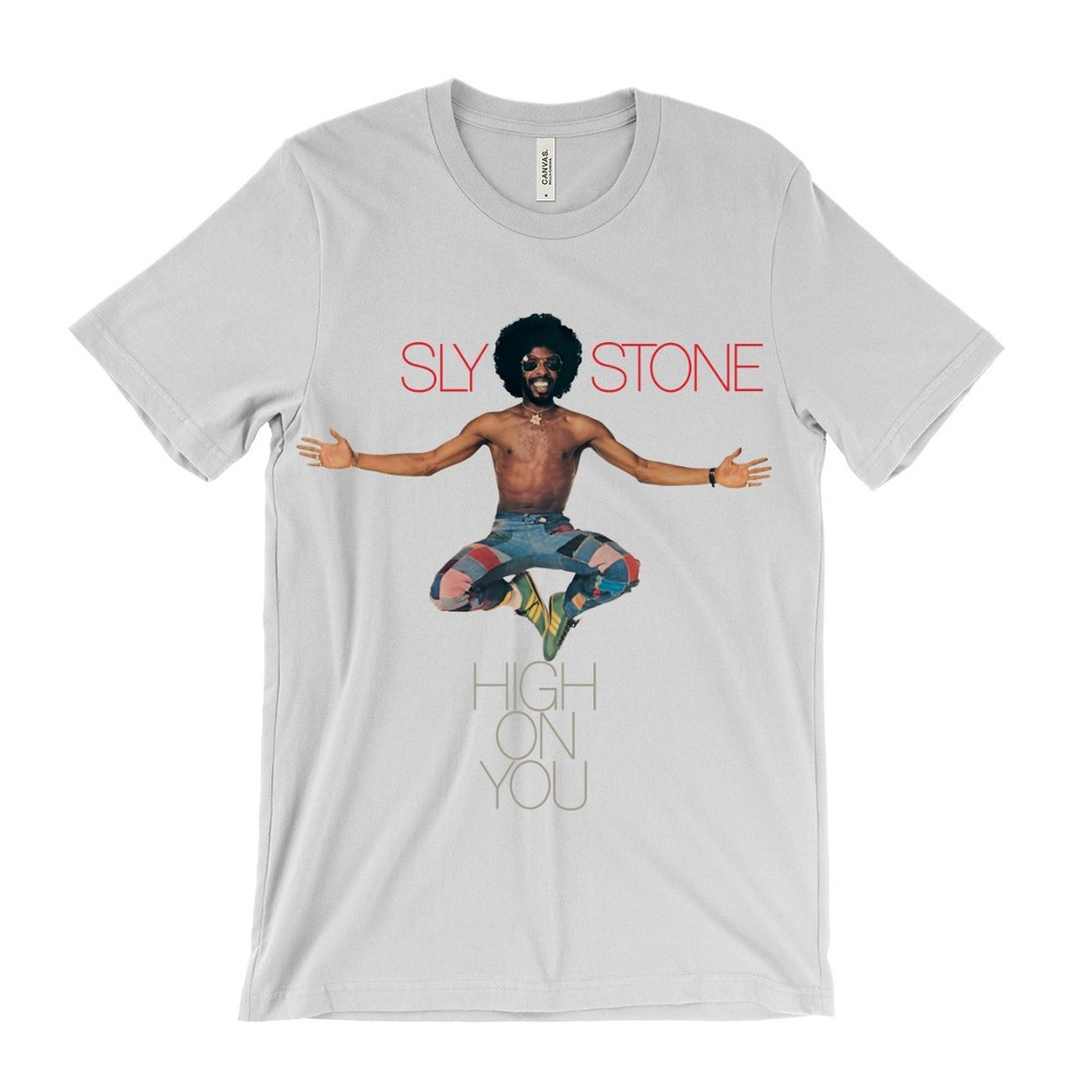 Sly Stone High On You T Shirt – Funkadelic, Family Affair, Everyday People