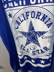 Shaka Wear California All Star T-Shirt 100% Cotton Size 2XL Streetwear USA G