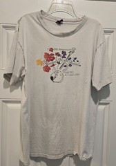 Vintage Harvest Moon Festival Shirt 1989 Music Band Large Colorado Thrashed 80s