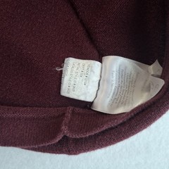 Eddie Bauer Men’s Polo Sweater MT Medium Tall Burgundy Long Sleeve Knit Cotton