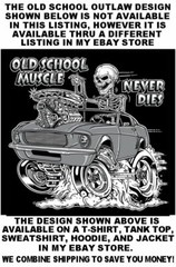 HENRY J KAISER OLD SCHOOL MUSCLE HOT ROD OUTLAW GASSER DRAG CAR SKULL WORK SHIRT