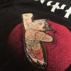 Vintage 2000s Astro Boy Mighty Atom Tee T-Shirt XL Tezuka Prod Hologram Graphic