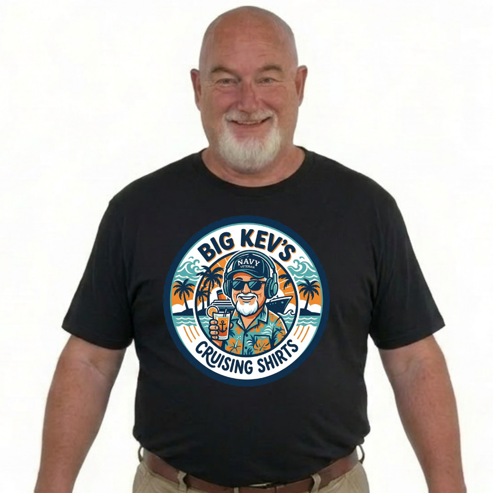 Kev’s Cruising Shirt – 100% Cotton – Multi Colours – Big Kev’s Cruising Shirt