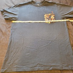 Billabong Men’s Size L Premium Tee Shirt Blue Paisley Printed Pocket Cotton