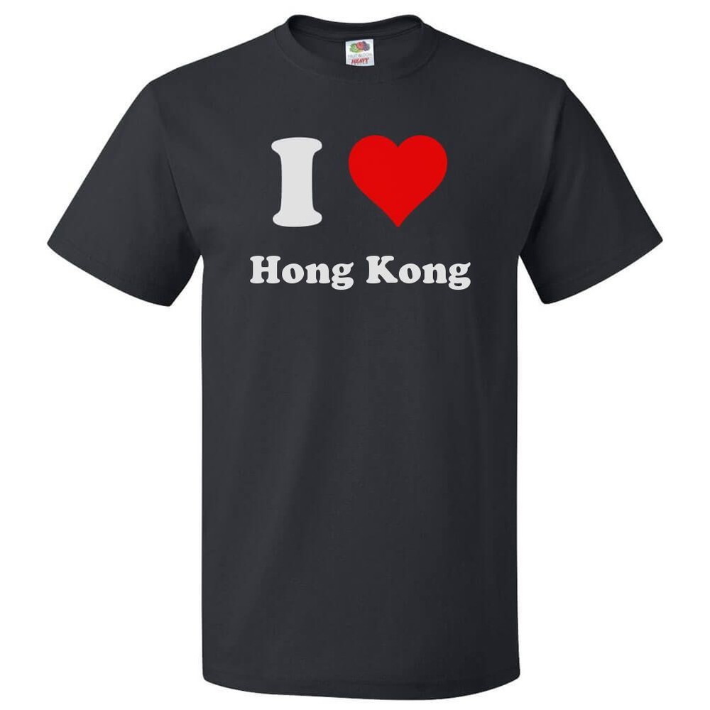 I Love Hong Kong T shirt I Heart Hong Kong Tee