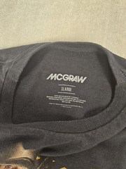Tim McGraw Tour 2022 Concert T-Shirt Black Size XL Tour Dates Back