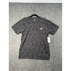 Beverly Hills Polo Club Mens Small Black Marled Loungewear T-Shirt MBLT08ST3 NEW