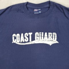 United States Coast Guard Shirt Men XXL Blue Crewneck Military Veteran Vet Adult