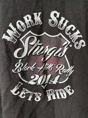 Y2K Style Work Sucks Lets Ride T Shirt L Biker Motorcycle Harley Clown Flames