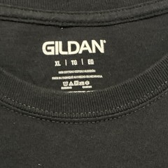 Gildan XL Football Mom Black Crew Neck Short Sleeve Knit T-Shirt Glitter Design