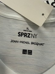 Uniqlo SPRZ NY x Jean Michel Basquiat “The Notebooks” Tee sz XL *NEW* kaws shirt