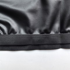 Men Sexy Faux Leather Crop Tops Body Chest Harness Belt Elastic Undershirts Vest