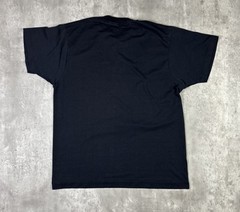 Vintage Caution I Know Karate T Shirt Funny Humor Quote size Large 80s 90s USA
