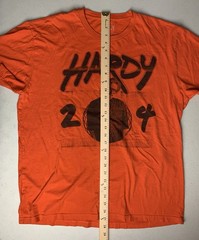 Hardy Country Music Singer Orange Concert T-Shirt XL Extra Large Preowned