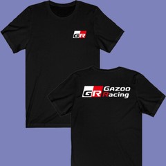 GR Gazoo Racing Japan Sports Car Tuner Logo Men’s Black T-shirt Size S-3XL
