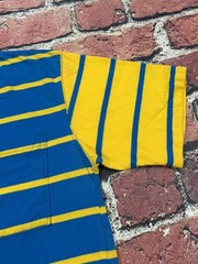 Vintage Striped Blank T Shirt Single Stitch St. John’s Bay Sport Pocket Tee L