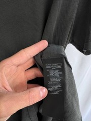 Tom Ford Black T Shirt Men Luxury Designer Minimalist Premium Cotton Tee Size:L