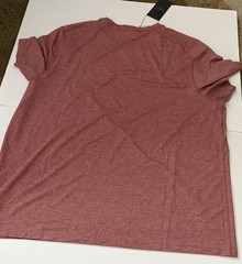VRST Men’s XXL Icon Short Sleeve Tee Desert Rust Heather