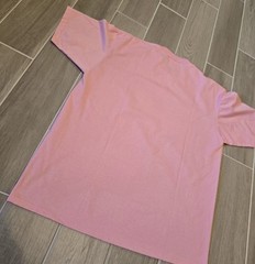Vintage 90’s Jerzees Blank Pink T-Shirt Sz XL Made in USA 50/50 Paper Thin