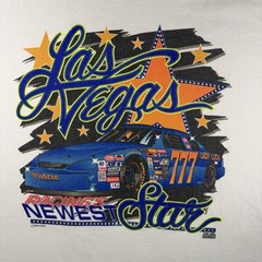 Hanes Heavyweight Vintage Las Vegas NASCAR Shirt Men’s Size XXL 90s