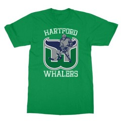 HARTFORD WHALERS NHL OLD TIME HOCKEY Men’s T-Shirt
