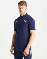 Castore x Navy Harvard Polo Shirt | New w/Tags | Authentic & Top Quality Item