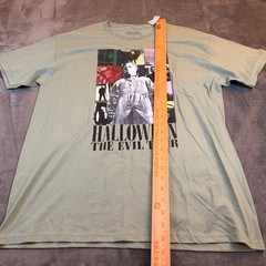 John Carpenter Halloween The Evil Tour Michael Myers Graphic T Shirt Adult Large