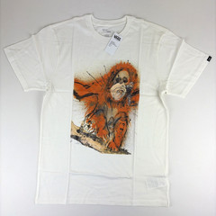 Vans Vault x Ralph Steadman Orangutan T-shirt Mens M Organic Cotton WildAid