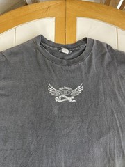 Vintage Jack Daniels T Shirt XL Freedom Rider Biker Old No 7 Brand Whiskey Promo