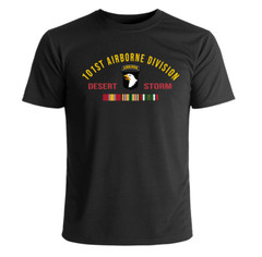 101st Airborne Division Desert Storm Veteran Ribbon T-Shirt Officially Licensed