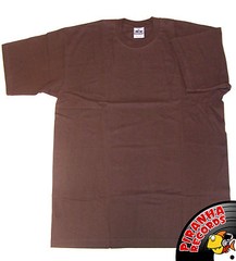 John Son Premium Quality Brown T-Shirt 3XL 100% Cotton Piranha Records