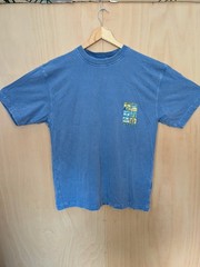 Weird Fish Six Pack Graphic Print T-Shirt, Blue, Men’s M Crew Neck Short Sleeve