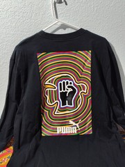Puma Tshirt Power Through Peace rare Promotional T-Shirt 3xlarge: c102